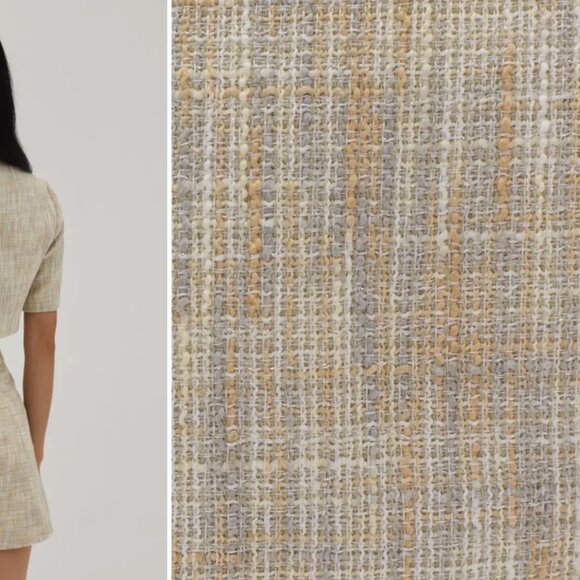 Love Bonito Denice Tweed Flare Shorts - Picture 6 of 12